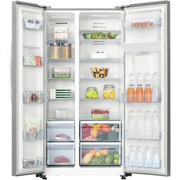 Easy side-by-side family fridge rental