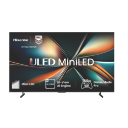 Hisense 65” ULED TV in modern lounge room