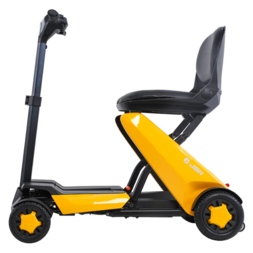 Lightweight Wasp travel scooter with remote folding.