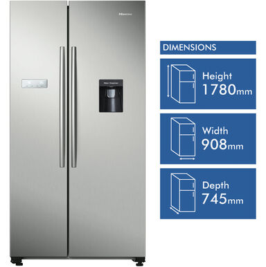 Hisense 624L Side By Side Refrigerator 2.jpg