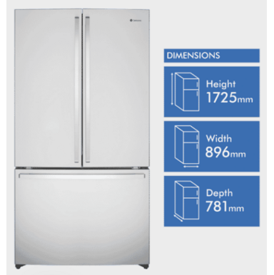 Westinghouse 565L French Door Refrigerator 2.png