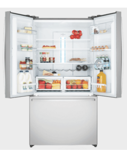 Westinghouse WHE6000SB fridge with crisper and Spillsafe shr