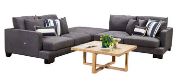 Manhattan modular lounge showing flexible layout with large 