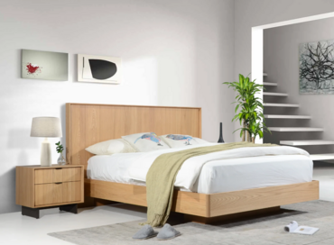 Oasis Timber Bedroom Suite Oasis Bedroom Suite with warm timber tones and textured déco