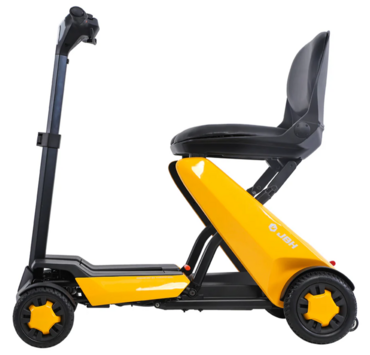 Lightweight Wasp travel scooter with remote folding.